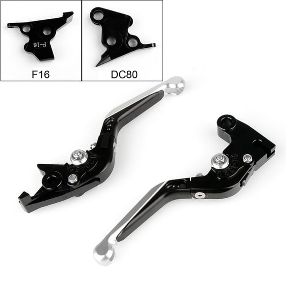Adjustable Folding Extendable Brake Clutch Levers For Moto Guzzi Aprilia Silver