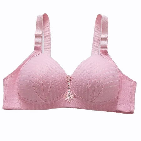

Aayomet Women’s Bras Women s Secrets Love My Curves Signature Floral Underwire Full Coverage Bra Pink XXL