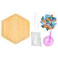 thumbnail image 2 of Jkkant DIY Home Decor Craft Kit for Adults & Kids, Creative Handmade Material Set, Fun Art Project for Wall Decor, Gift Making, 10ml Paints Included, 2 of 8
