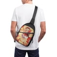 thumbnail image 4 of Genshin Impact Sling Bag Foldable Crossbody Bag Unisex Versatile Shoulder Bag Chest Pack Zipper for Gym Travel, 4 of 5