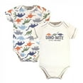 thumbnail image 2 of Touched by Nature Baby Boy Organic Cotton Layette Set and Giftset, Bold Dinosaurs, 0-6 Months, 2 of 9