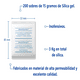 thumbnail image 2 of Gel de Sílice 30g 100pz Silica Gel Para Humedad DeseCamen SOBRES 30G, 2 of 2