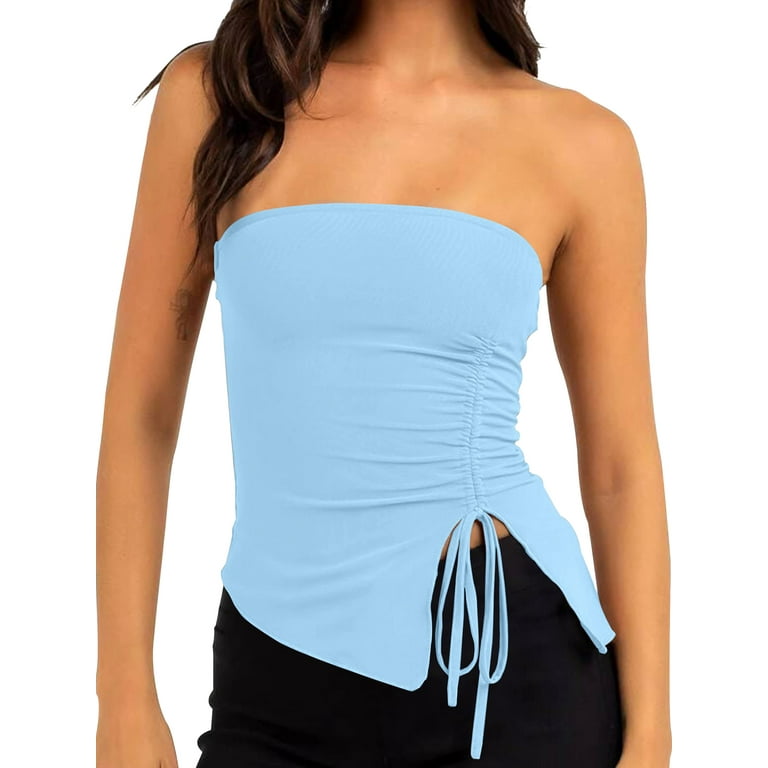 Strapless tank shop top walmart