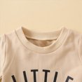 thumbnail image 6 of TOWED22 Toddler Boy Clothes Cartoon Cotton Summer Short Sleeve T-Shirt and Shorts Kids Outfit Set 2-7 Year(Beige,2-3 Years), 6 of 8