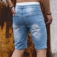 thumbnail image 5 of Men's Shorts Casual Mens Stretch Shorts Men Pants Comfortable Casual Denim Shorts Fashionable Stretch Outdoor Denim Shorts, 5 of 6