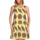 thumbnail image 1 of Balery Bohemia Vestidos de verano para mujer con estampado: vestido holgado sin mangas, vestido playero informal y cómodo para días calurosos., 1 of 7