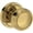 Lifetime Polished Brass, variant on Baldwin Pv.Bre.Srr Bremerton Privacy Door Knob Set - Nickel