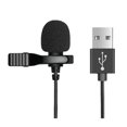 thumbnail image 1 of Lavalier Mic Cell Phone Live Video Sound Card Camera Recording, C, 1 of 5