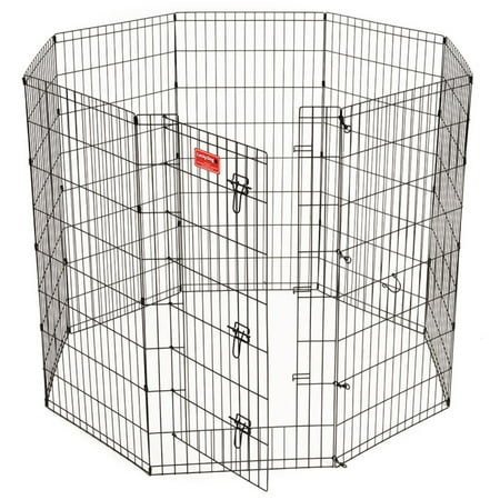 Lucky Dog Heavy-Duty Pet Exercise Pen with Stakes, 48