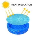 thumbnail image 6 of Solar Pool Cover Hot Tub Thermal Blanket Duty Floating Bubble Insulation Covers Swimming Pool Cover Film for Water Heating Can Be Cut for Inground Pools Hot Tubs SPA Insulating Solar Heating, 6 of 7