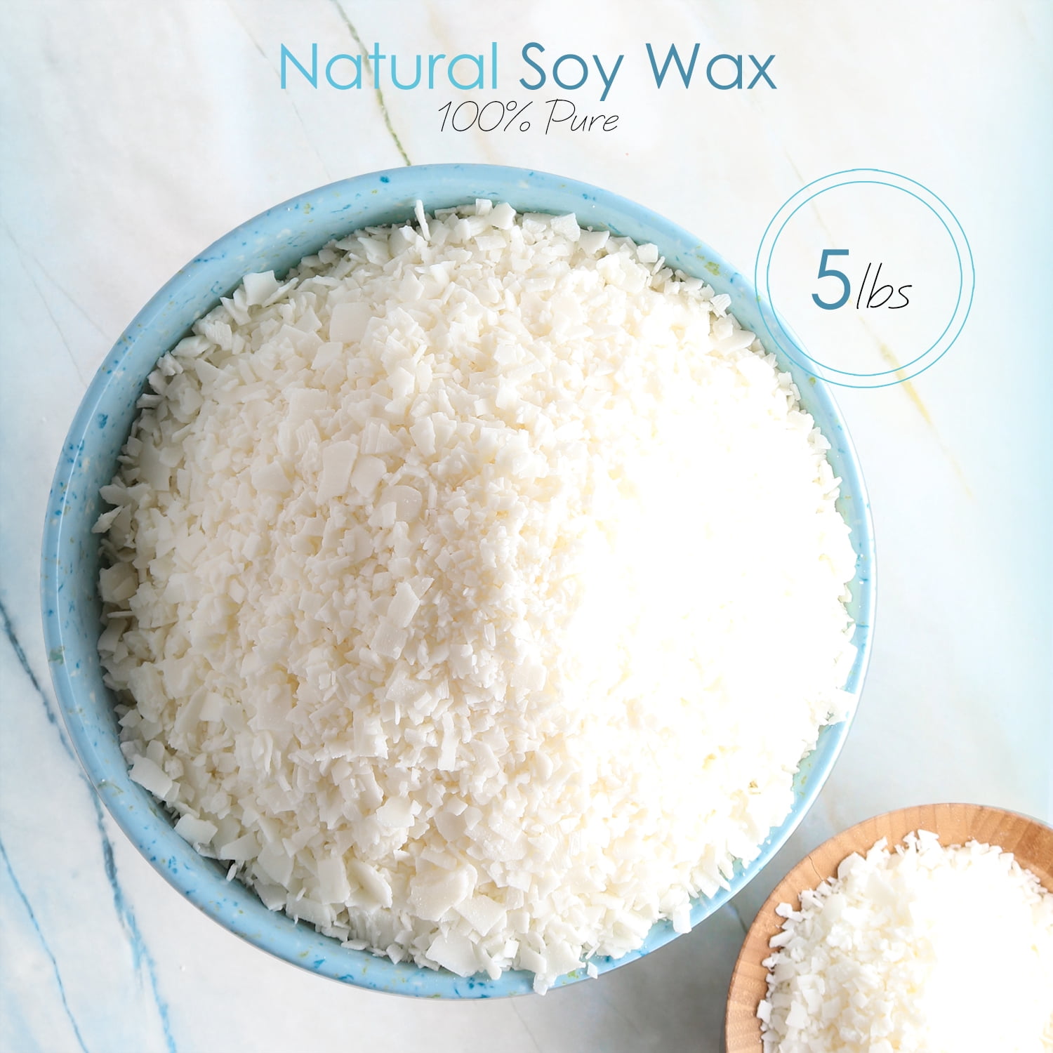 Hearth & Harbor DIY Candle Making Supplies, 5lb Soy Wax with Value Pack Accessories