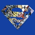 thumbnail image 2 of Mens Superman Comic Panel Shield Logo T Shirt, 2 of 4