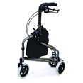 thumbnail image 4 of Lumex 609201P 3 Wheel Cruiser Lightweight Rollator, Pewter Metallic, 4 of 6