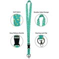 thumbnail image 4 of Teal Confetti Lanyard, 4 of 4