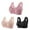 Pink, variant on LMKIHUSA Daisy Bras for Older Women Front Closure,3-Pack Front Closure Daisy Bra Comfortable Bras for Mature Women Support Fashionable Button Cotton Everyday Bras,Khaki,S
