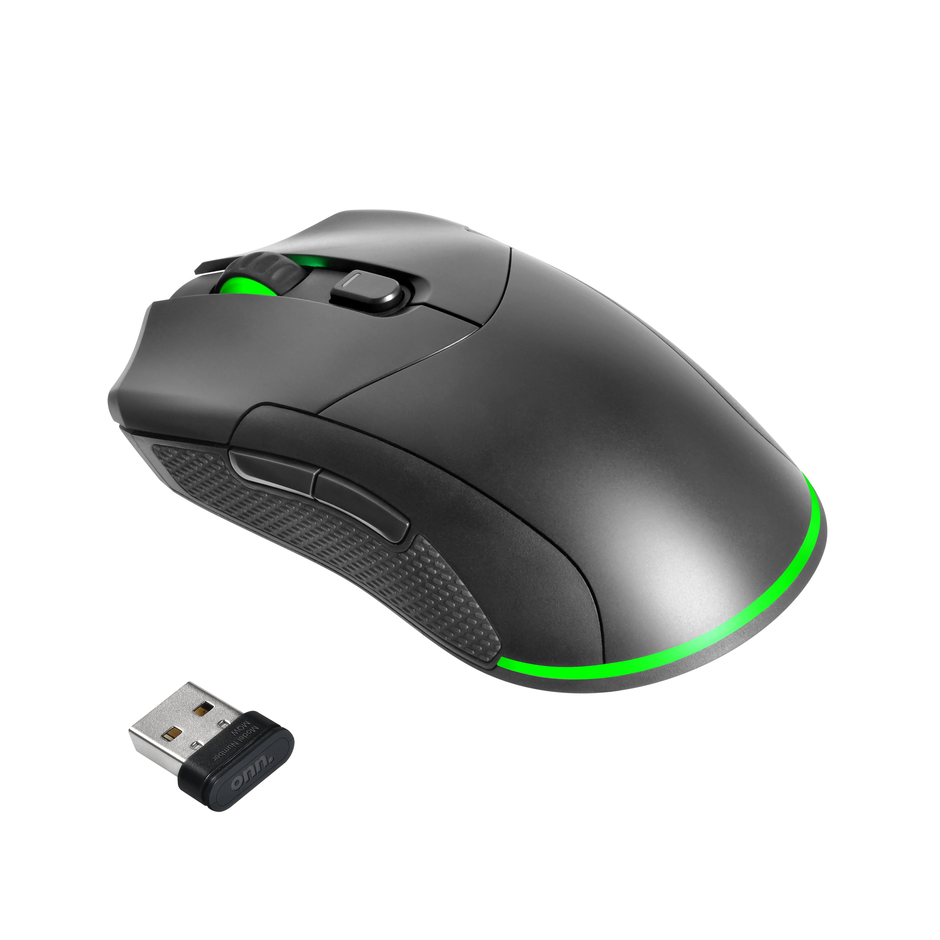 onn. Rechargable Wireless Gaming Mouse with LED Lighting and 8 Buttons, 200-7200 - Walmart.com