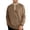 (Casual 48)Brown, variant on DayScoop Mens T-Shirt Casual T Shirt Long Sleeve Fall Winter Fashion Color Blocked Round Neck Sports Fitness Tops