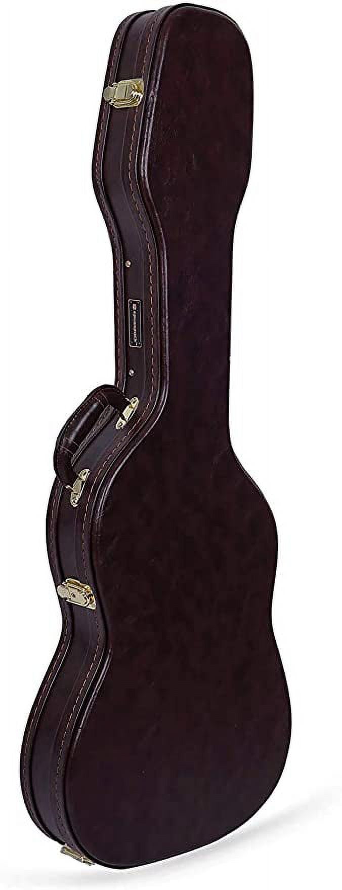 Crossrock Electric Guitar Case for Telecaster and Stratocaster Style,Brown (CRW620STBR)