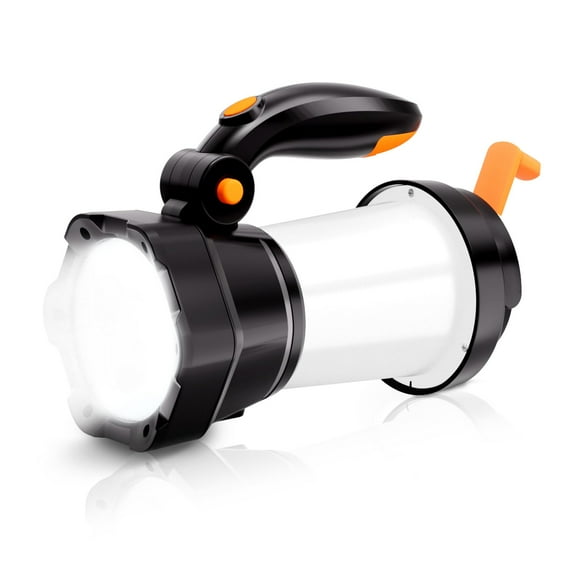 Hand Crank Powered Camping Lantern,Rechargeable Flashlights,  Portable Tent Light, Type-C Charge, Emergency Lights for Power Outages, Hiking, Campsites, Emergencies