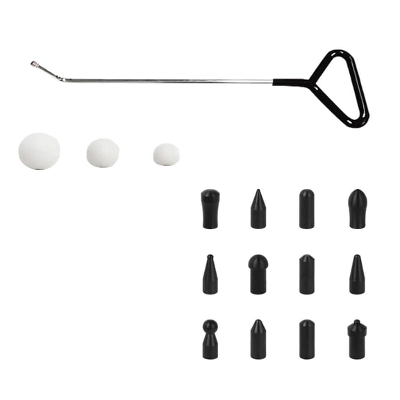 Universal Stainless Steel Car Dents Removal Tool With Replacement Tip Crowbars