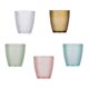 thumbnail image 3 of Taza de agua transparente acrílica de 5 piezas Taza de cerveza apilable Tazas para beber Suministros para fiestas, 3 of 5
