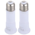 thumbnail image 2 of 2pcs Bulb Socket Extender Telescopic Light Bulb Extension Socket E27 Socket, 2 of 8