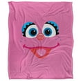 thumbnail image 2 of Sesame Street Abby Face Officially Licensed Silky Touch Super Soft Throw Blanket 50' x 60', 2 of 6