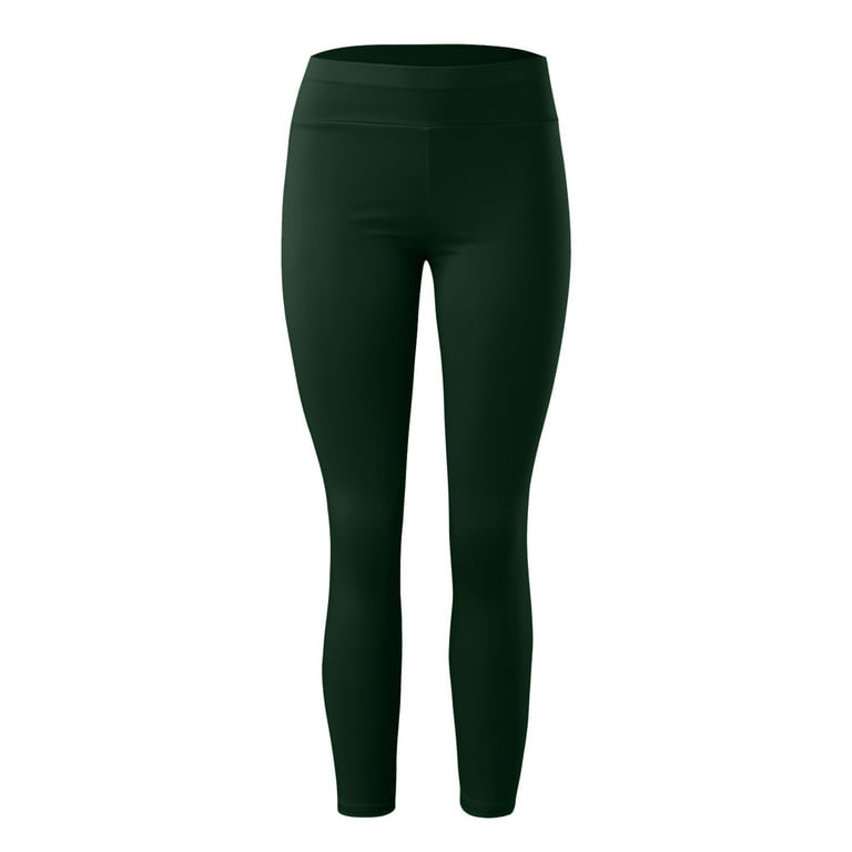NECHOLOGY Green Yoga Pants for Women Women Yoga High Printing Leggings  Stretch Waist Loose Cotton Pants Women Yoga 