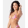 thumbnail image 3 of Roxy La Palma Mini Tiki Tri - Size M - Color: Raspberry Combo, 3 of 5