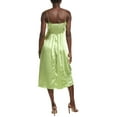 thumbnail image 2 of OPT womens o.p.t Radeate Midi Dress, 12, Green, 2 of 3