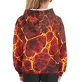 thumbnail image 6 of Xoenoiee Boys Hoodies Hooded Sweater for Kids Pullover Hoodies Long Sleeve Sweatshirt with Kangaroo Pocket Fall Winter Clothing Activewear, Lava Pattern, XL, 6 of 7