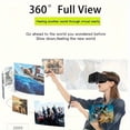 thumbnail image 2 of VR Glasses for iPhone & Android 4.7-7" Smartphones, 3D VR Headset with Blue Light Filter for Movies & Games - Gift for Christmas/Birthday, 2 of 10