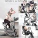 thumbnail image 4 of 8pcs Exercise Bike Pedal Straps, Adjustable Pedal Straps Foot Pedal Spinning Exercise Bike Home Or, 4 of 5