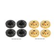 thumbnail image 4 of 4Pcs Brass Wheel Hex Hub Adapter Counterweight Brake Disc for 1/18 FMS RC Car Upgrade Parts,Black, 4 of 4