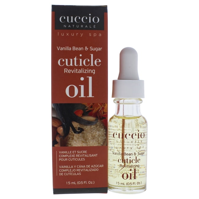 Cuticle Revitalizing Oil - Vanilla Bean and Sugar Manicure by Cuccio for Unisex - 0.5 oz Oil