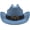 Lake Blue, variant on Cowboy Hat for Men & Women