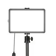 Professional LED Video Light, Bi-color Photography Light with Wireless Remote, 8-inch Adjustable Tripod Stand, Perfect for Studio Video Recording