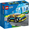 thumbnail image 3 of LEGO City Electric Sports Car, Toy for 5 Plus Years Old Boys and Girls, Race Car for Kids, Set with Racing Driver Minifigure, Building Toys, 60383, 3 of 8
