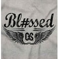 thumbnail image 2 of Hashtag Blessed Bless Religious Jesus Long Sleeve TShirt Men Women Brisco Brands X, 2 of 6