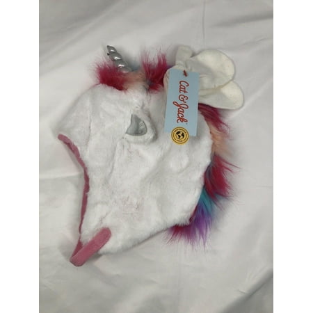 Baby Girls' Fleece Trapper & Magic Mittens Set - Cat & Jack 12-24M