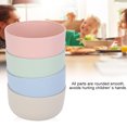 thumbnail image 3 of Bowl 4 PCS Wheat Straw Bowl Dinnerware Tableware for Rice Noodles Soup, 3 of 7