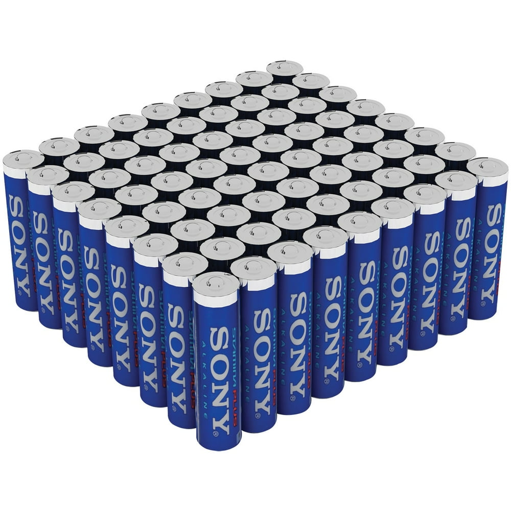 Sony AM3VP72PH AA Alkaline Batteries, 72 pk