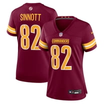 Women's Nike Ben Sinnott Burgundy Washington Commanders Team Game Jersey