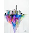 thumbnail image 2 of Allante, Marc 19x24 White Modern Wood Framed Museum Art Print Titled - Monolith II, 2 of 4
