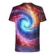 thumbnail image 4 of Tops para hombre, blusas y camisas de manga corta con cuello redondo para hombre. Camiseta casual de manga corta con cuello redondo y estampado de cielo para hombre. Blusa para hombre., 4 of 5