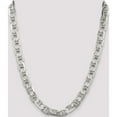 thumbnail image 5 of Sterling Silver 9.5mm Flat Anchor Chain (22 X 9.5) Made In Italy qan250-22, 5 of 5