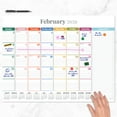 thumbnail image 2 of TF Publishing 2026 Rainbow Blocks Large Desk Pad Monthly Blotter Calendar, 2 of 5