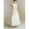 thumbnail image 3 of Suéteres de punto empalmados elegantes de verano para mujer, moda holgada, informal, suave, combinable, populares, para jóvenes, delgados, largos, para chicas, geniales, nuevos, 3 of 5