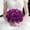 Purple, variant on 12pcs Glitter Black Artificial Roses - Elegant Floral Decor for Valentine's Day, Halloween, Weddings, and More