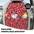 thumbnail image 5 of Naloa Question Marks1 2Pcs Anti-Kick Back Seat Cover Kick Mat, Car Seat Protector with 3 Storage Pockets, 5 of 8